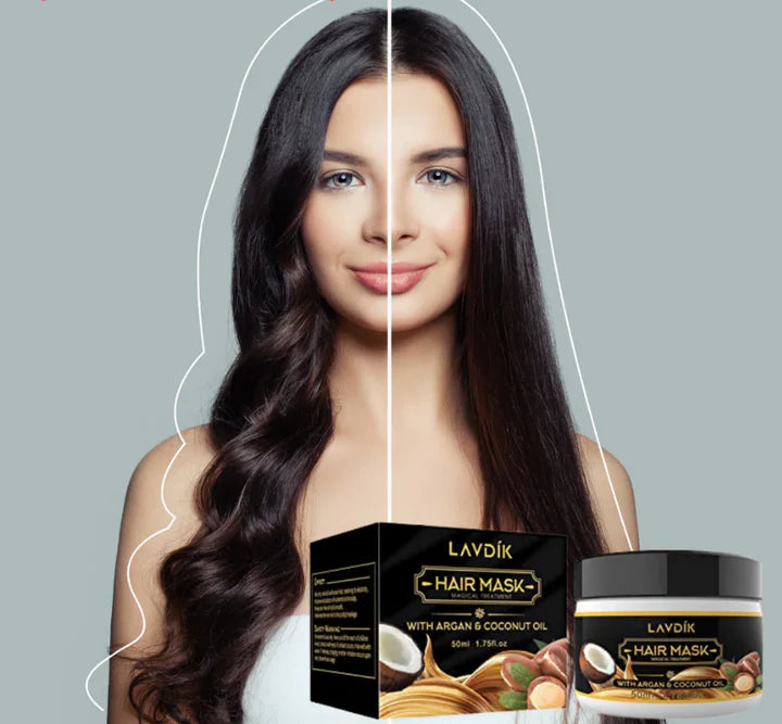 HAIR MASK Mascarilla Capilar Argan & Coconut