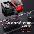 Arrancador de Batería Portátil Ultra Potente 4 en 1