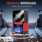 Arrancador de Batería Portátil Ultra Potente 4 en 1