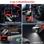 Arrancador de Batería Portátil Ultra Potente 4 en 1