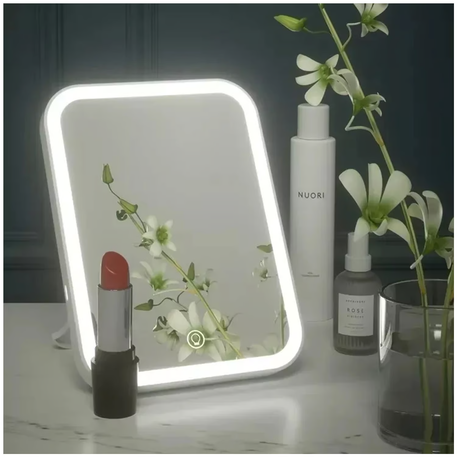 Espejo De Luz Led Con Iluminación Para Maquillaje